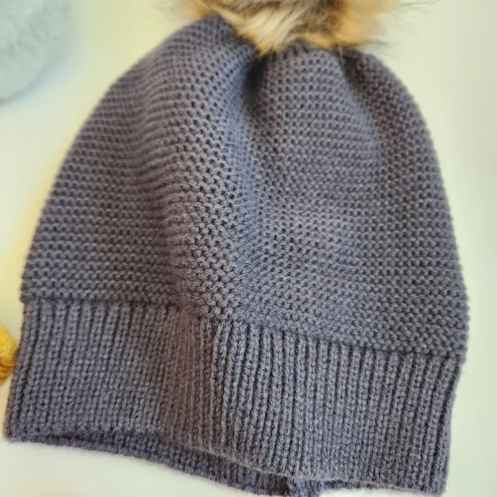 Kids Winter‎ Hat Mittens Earmuffs Bundle